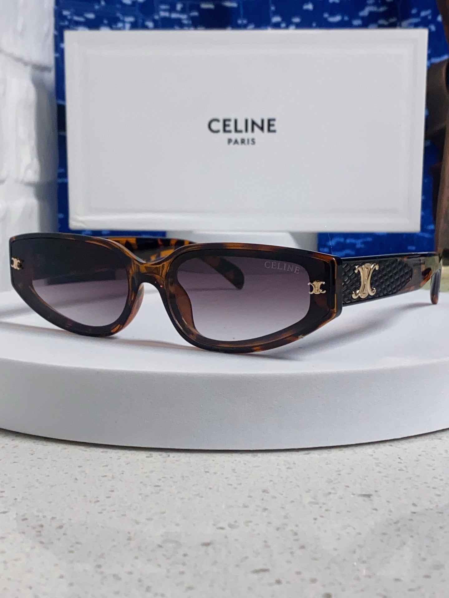 Celine Vintage-Finish Sunglasses