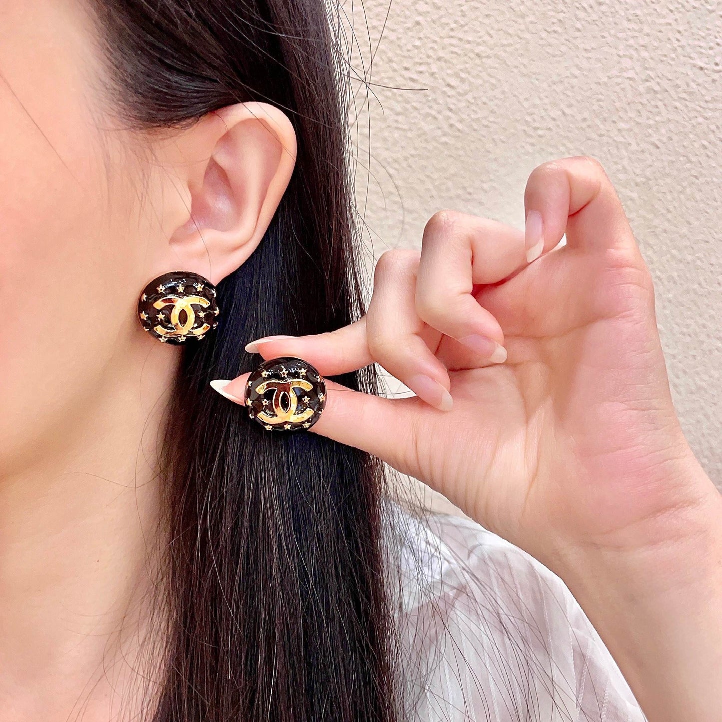 Chanel Star Earrings