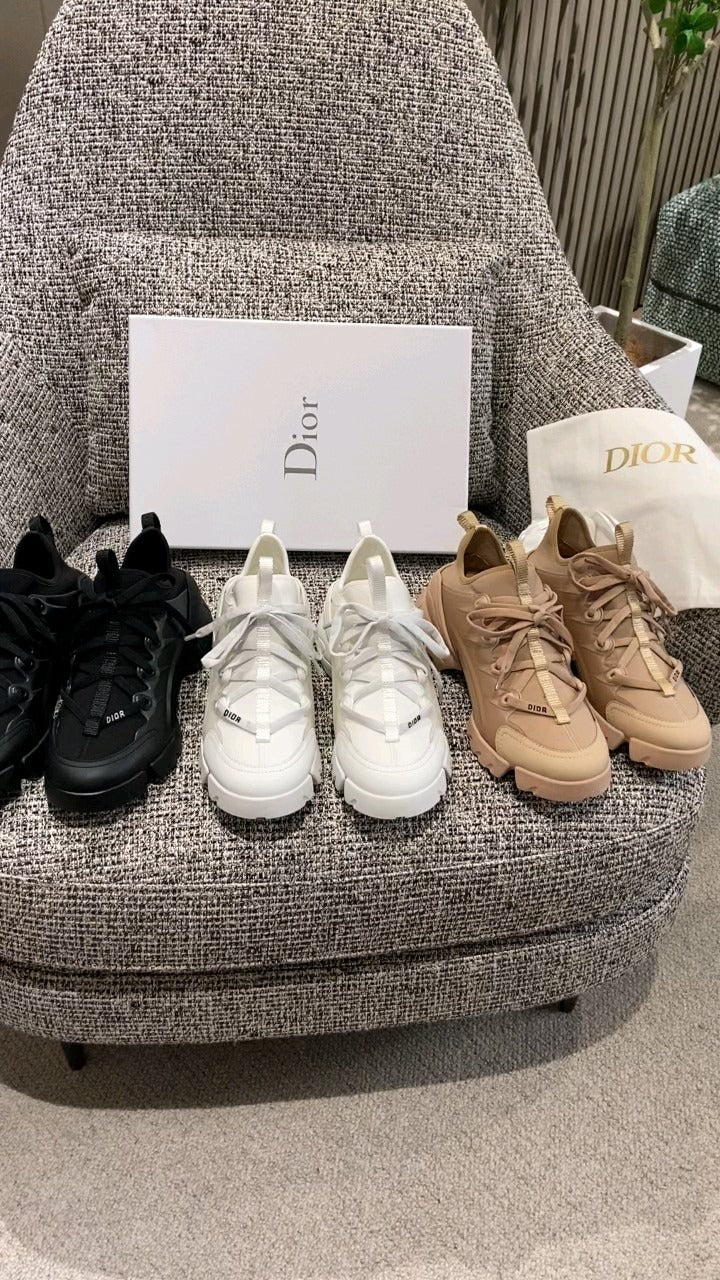 Dior Leather Logo Sneakers