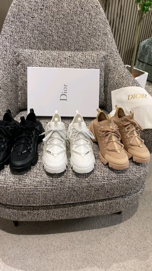 Dior Leather Logo Sneakers
