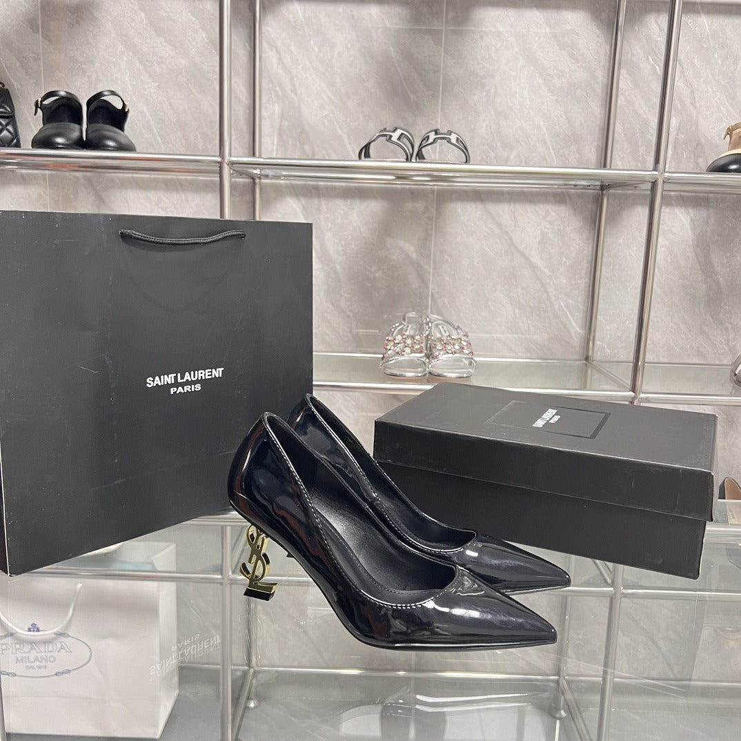 Saint Laurent Leather Heels