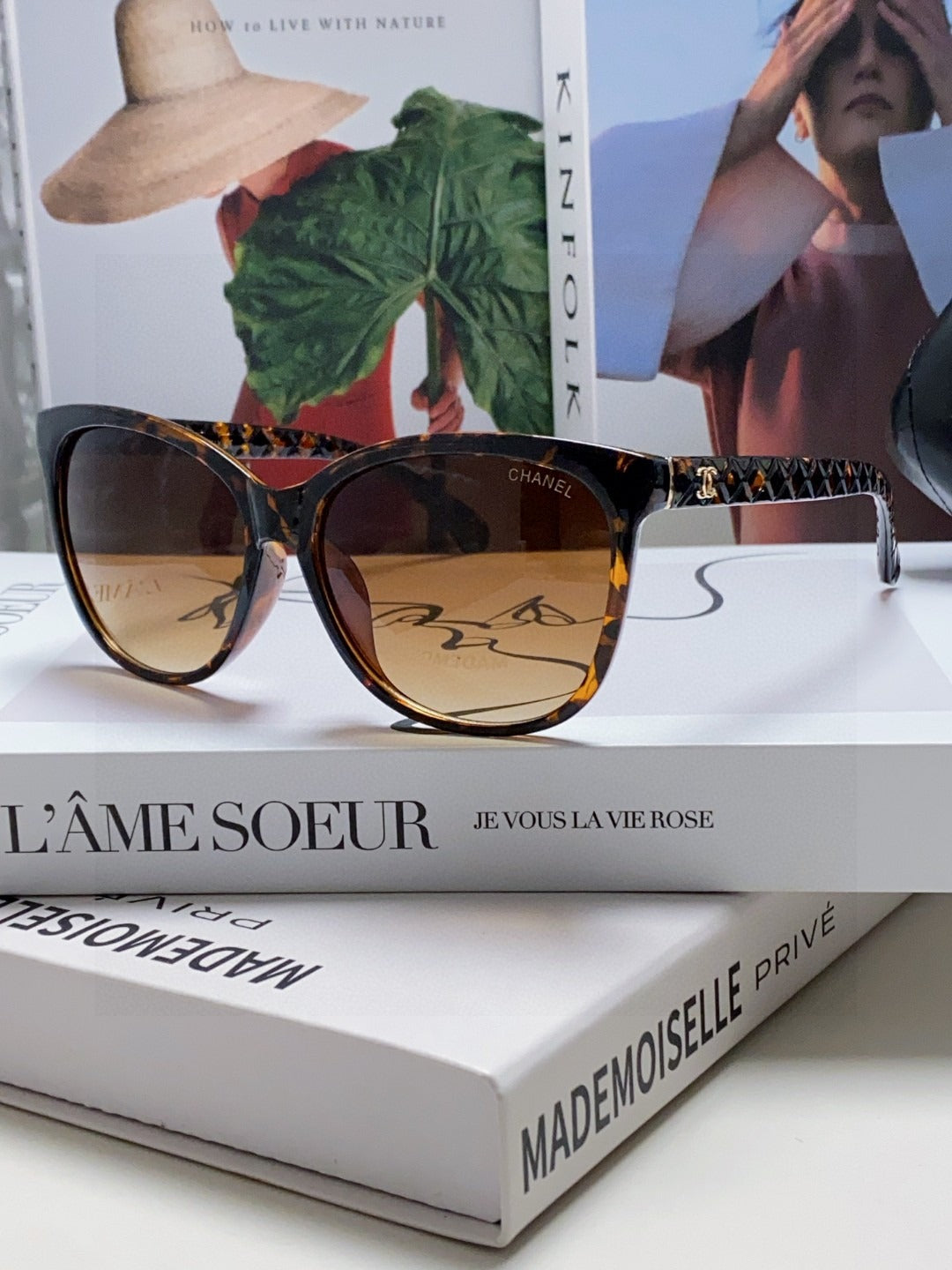 Chanel Logo Sunglasses