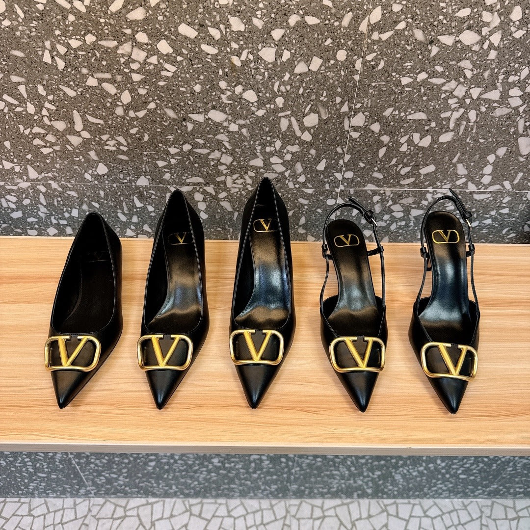 Valentino Leather Sandals