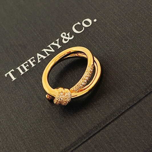 Tiffany & Co. Brass Knot Ring