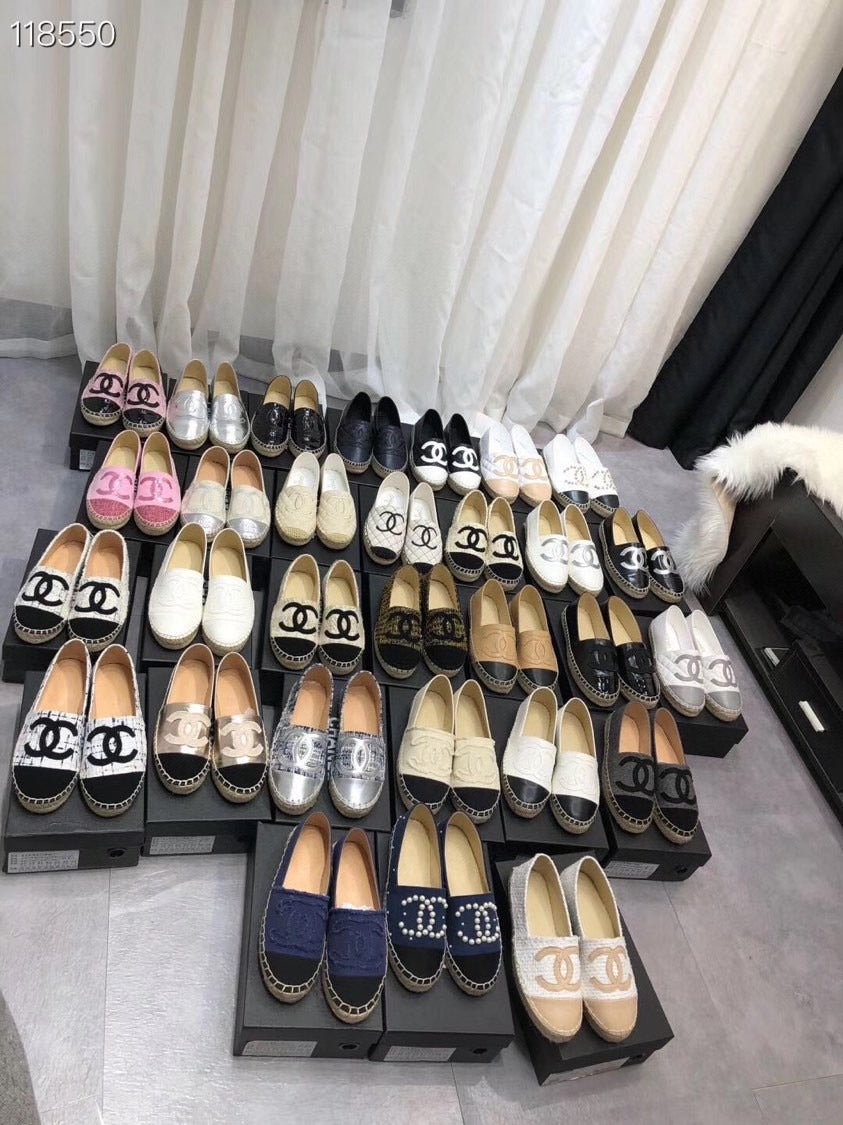 Chanel Canvas Shoes