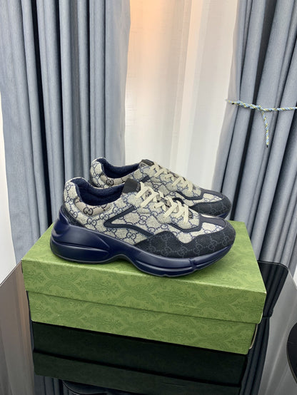 Gucci Lambskin Leather Sneakers