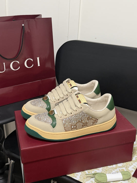 Gucci Crystal Sneakers