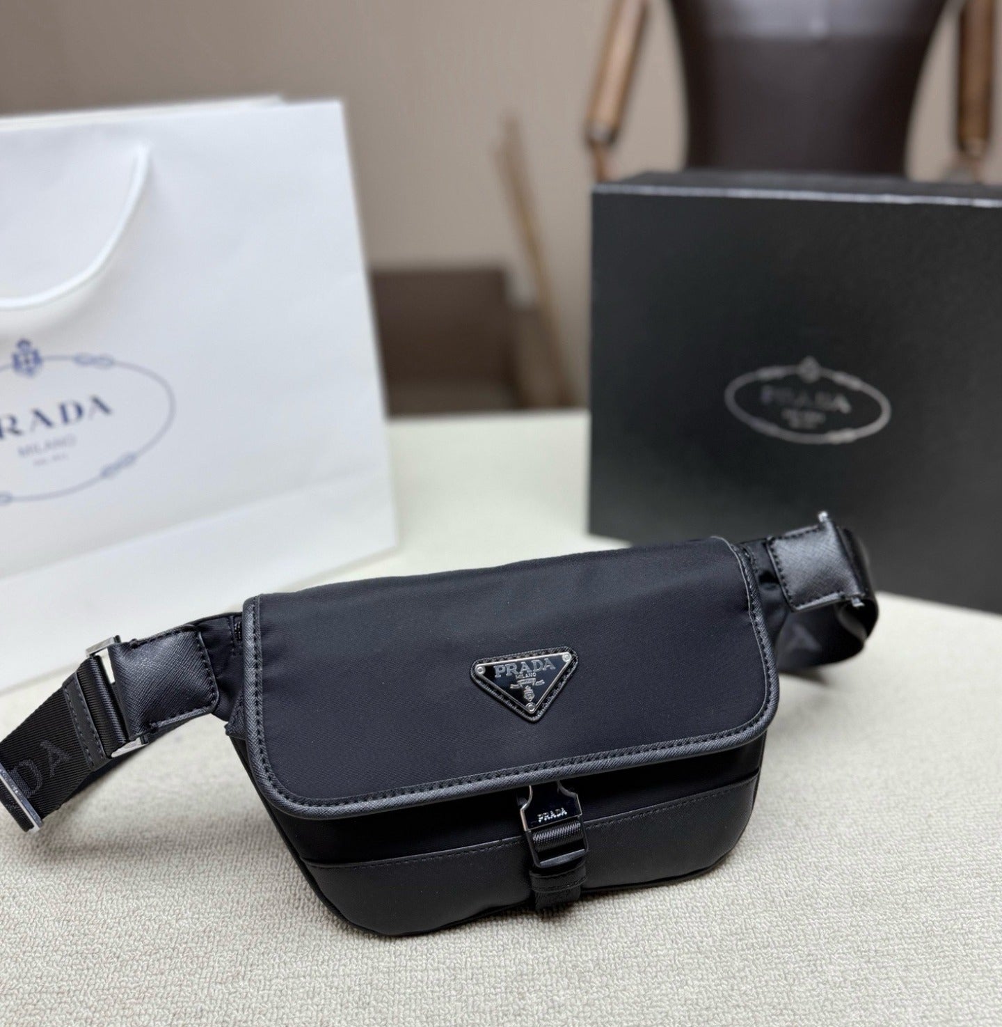 Prada Nylon Crossbody Bag