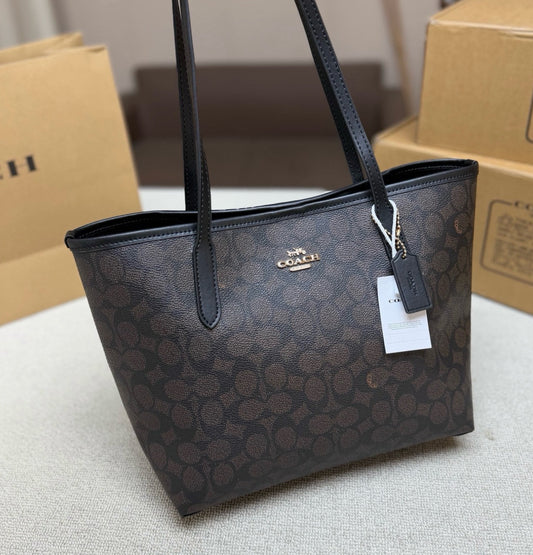 Coach Vintage-Finish Tote Bag
