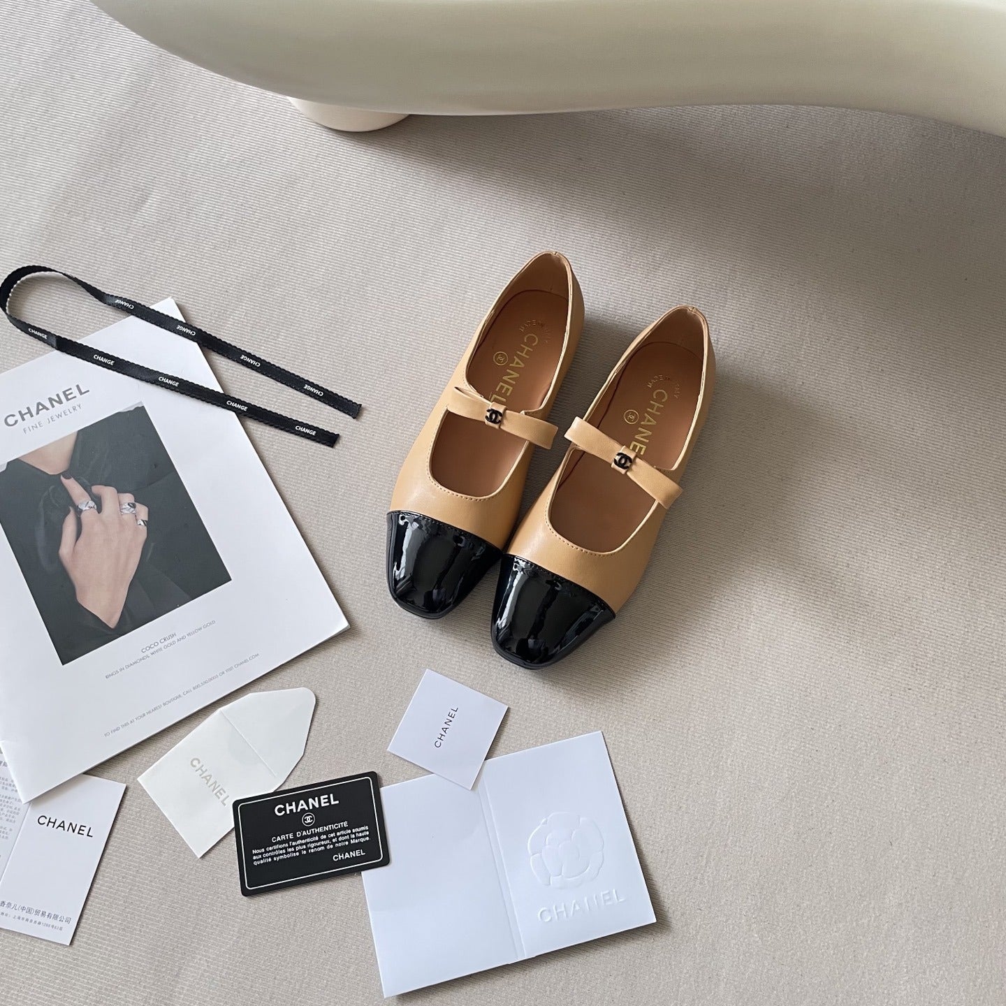 Chanel Leather Square Toe Shoes