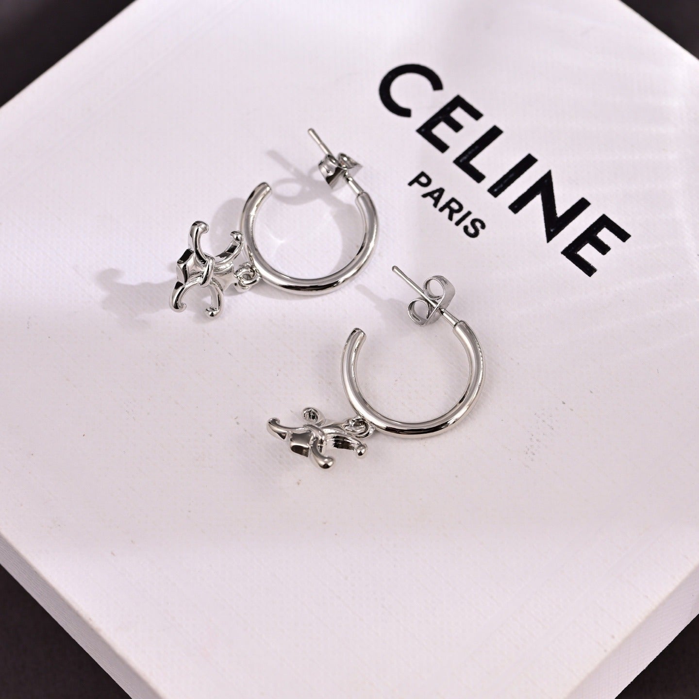 Celine Brass Earrings