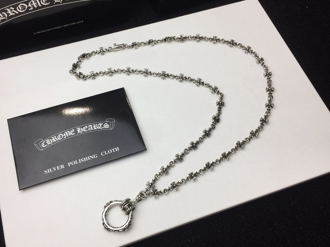 Chrome Hearts Hoop Necklace
