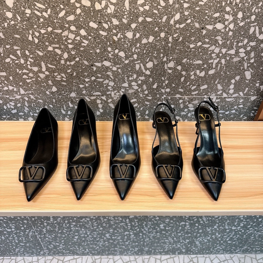 Valentino Leather Sandals