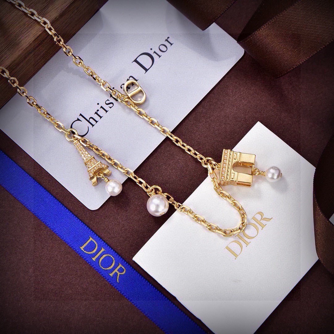 Dior Logo Necklace