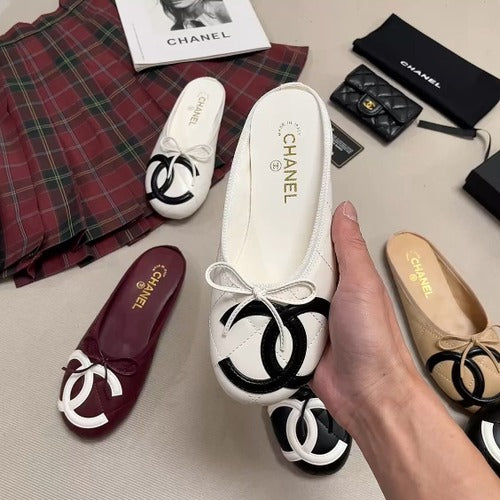 Chanel Leather Ballet Flats