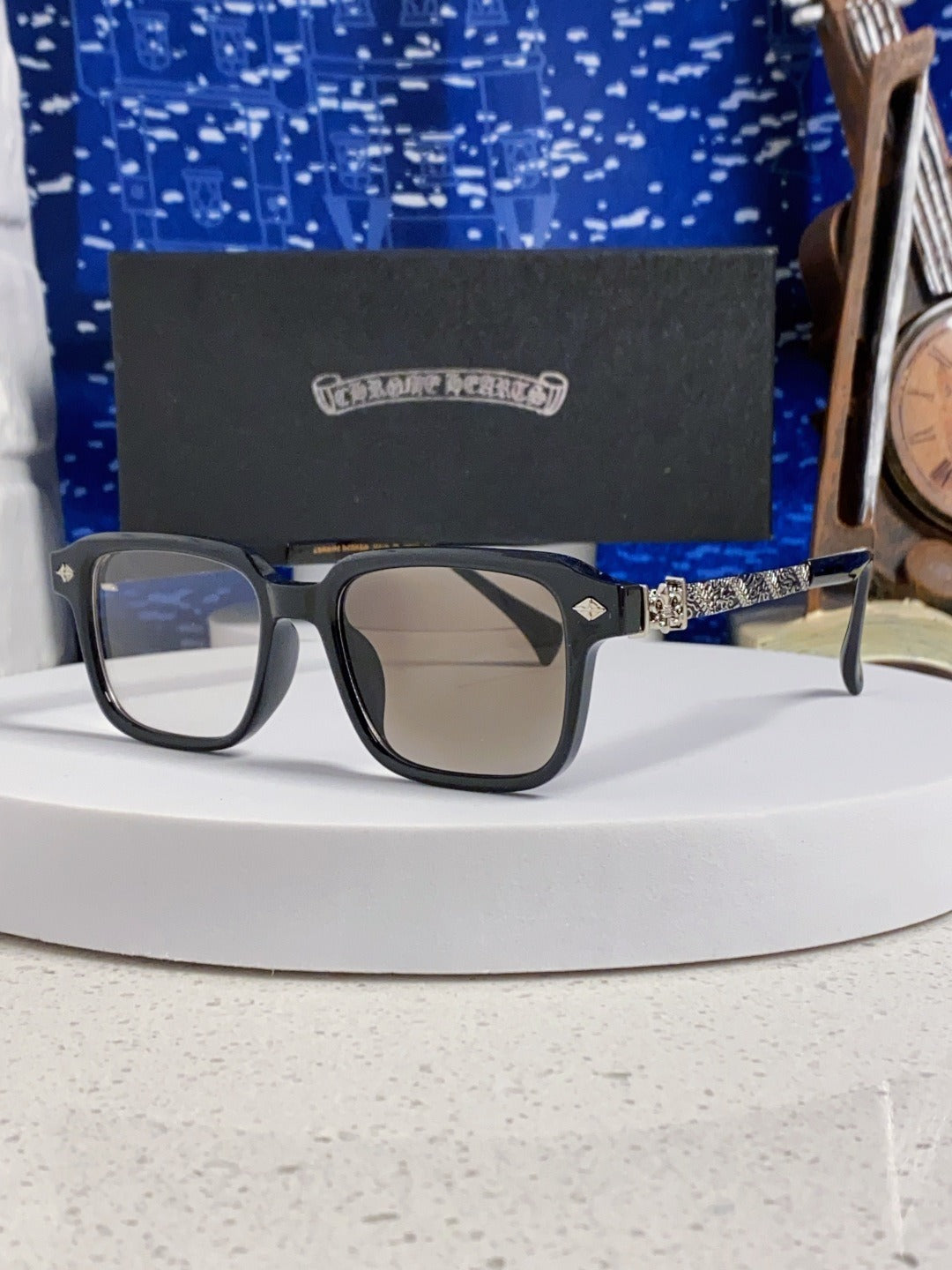 Chrome Hearts Vintage-Finish Sunglasses