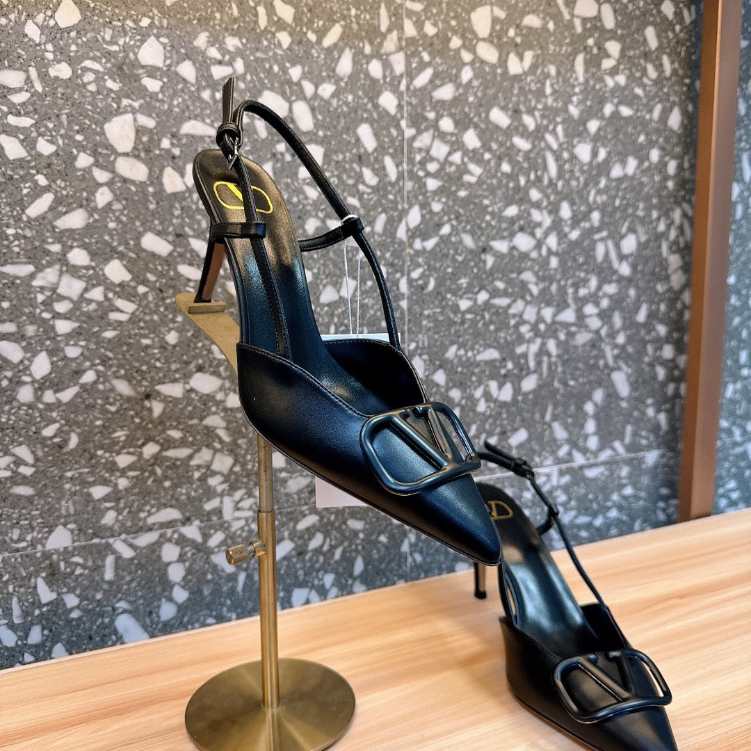 Valentino Leather Sandals