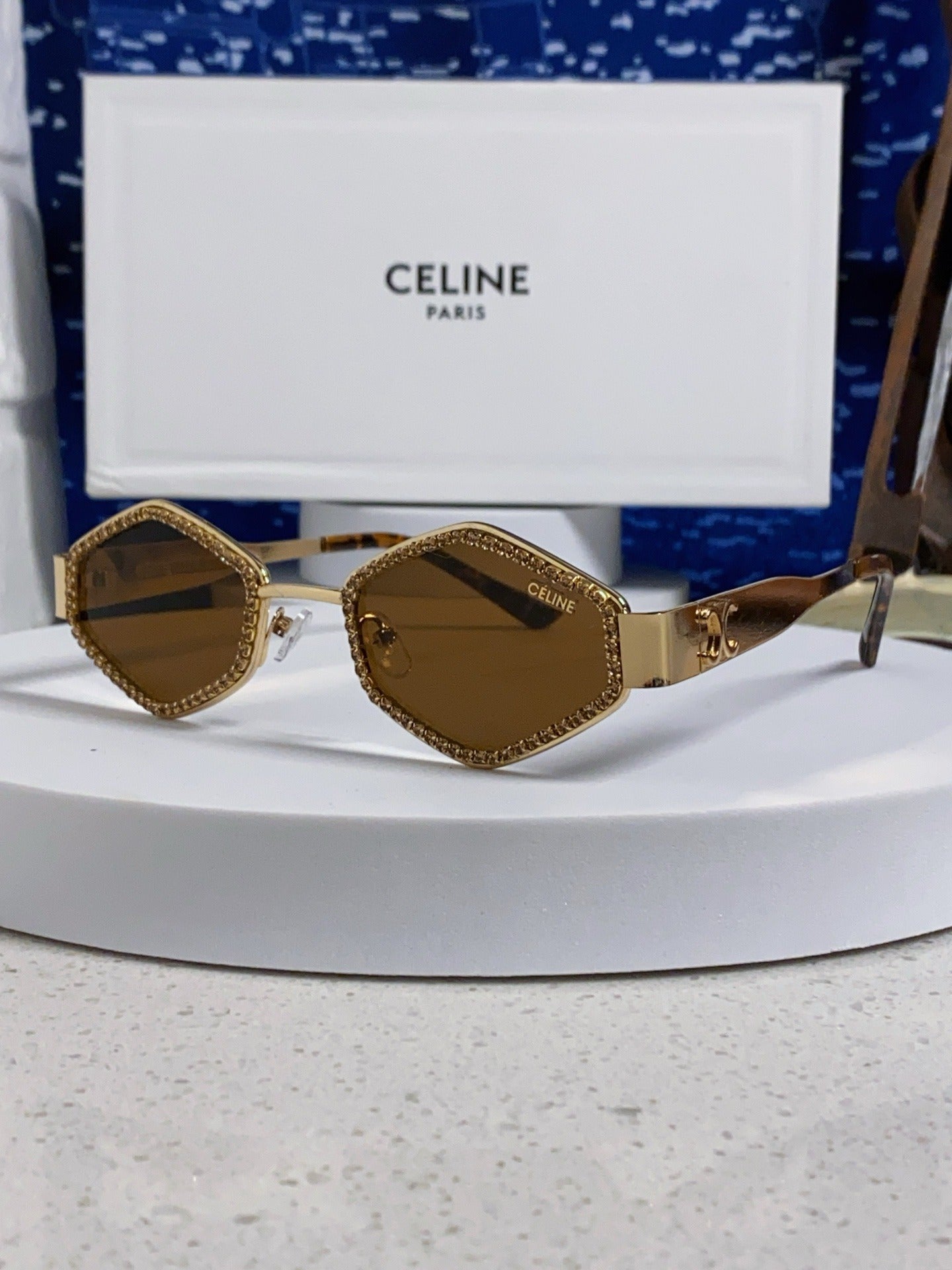 Celine Vintage-Finish Sunglasses