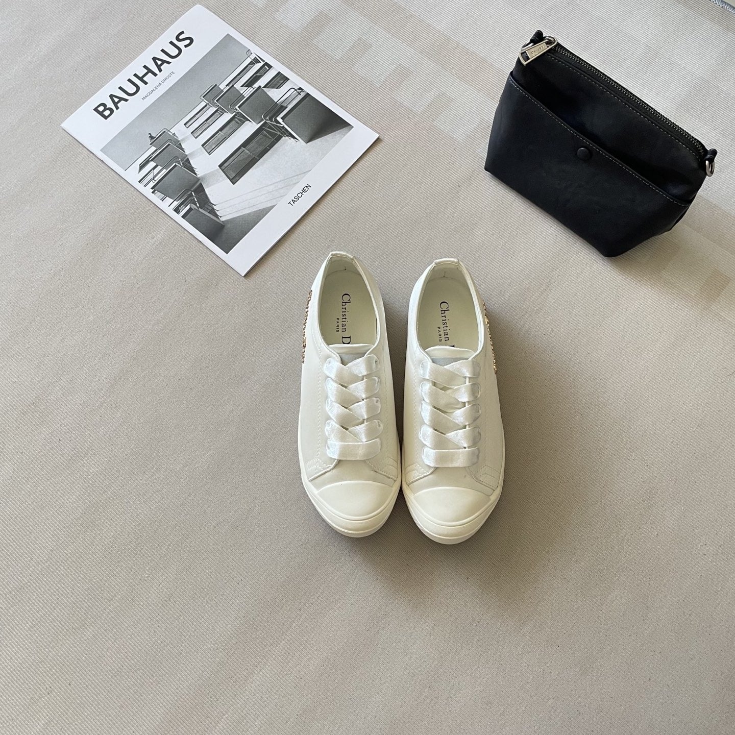 Dior Leather Logo Sneakers