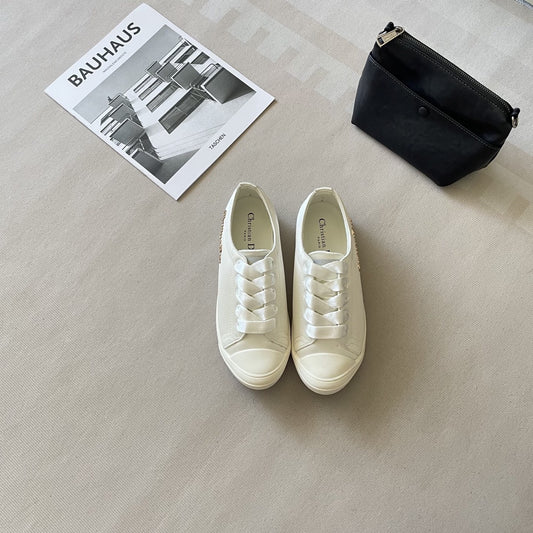 Dior Leather Logo Sneakers