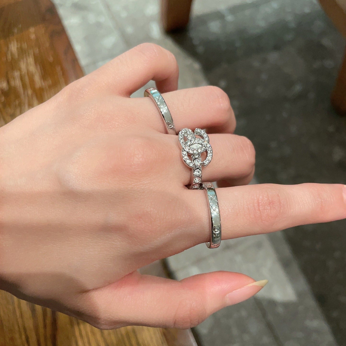 Chanel Logo Ring