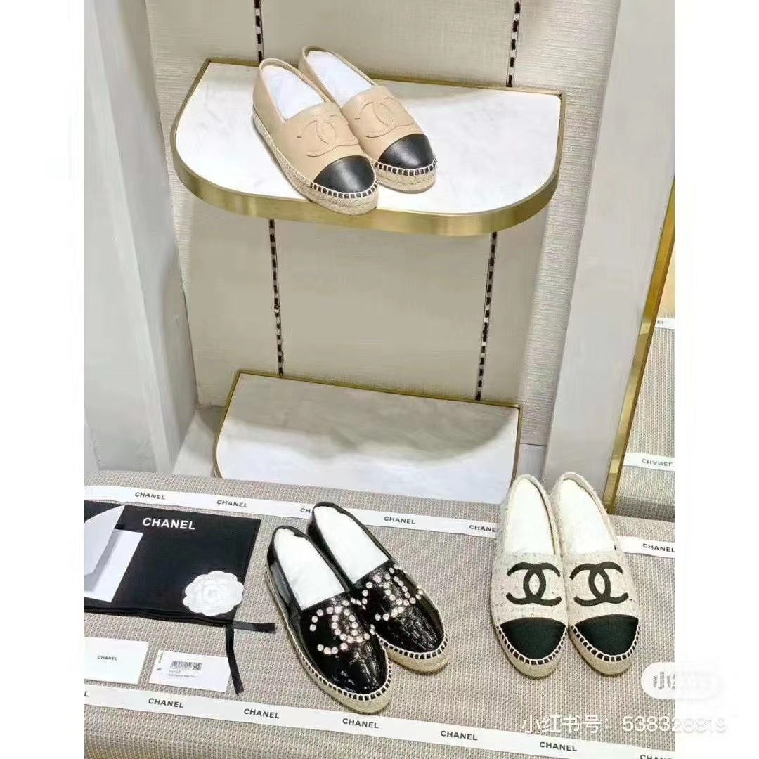 Chanel Canvas Shoes