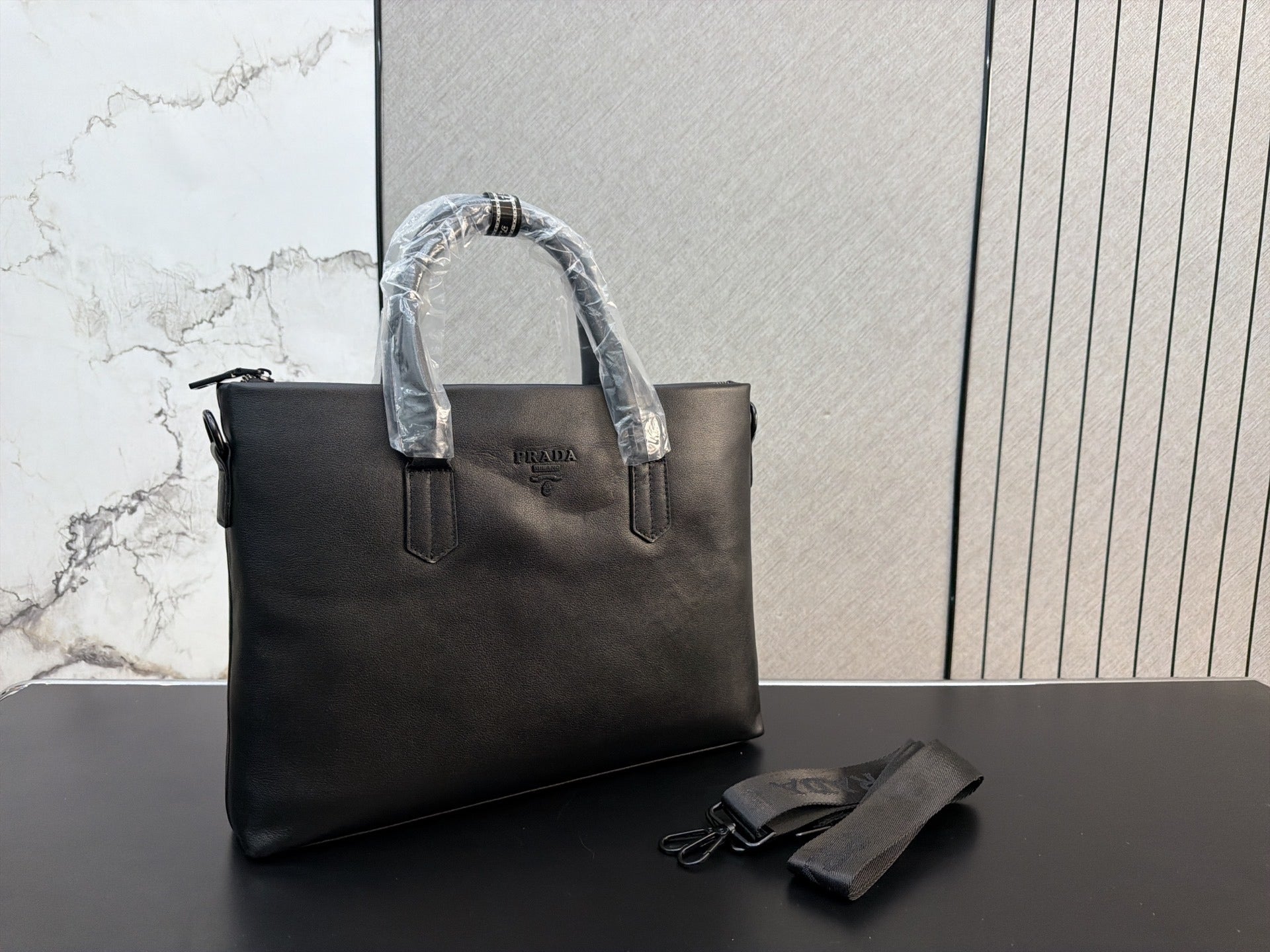 Prada Leather Briefcase