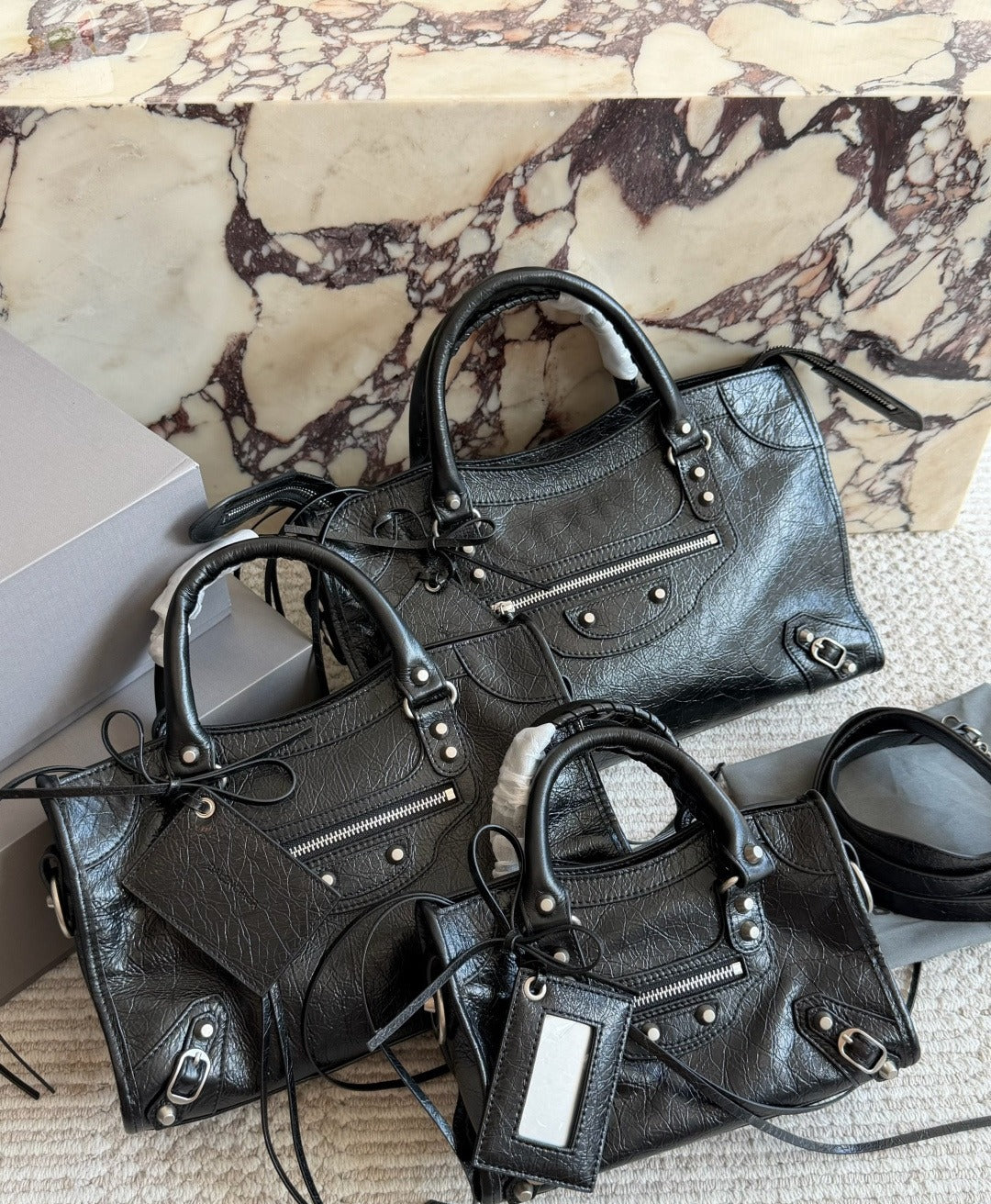 Balenciaga Leather Card Holder