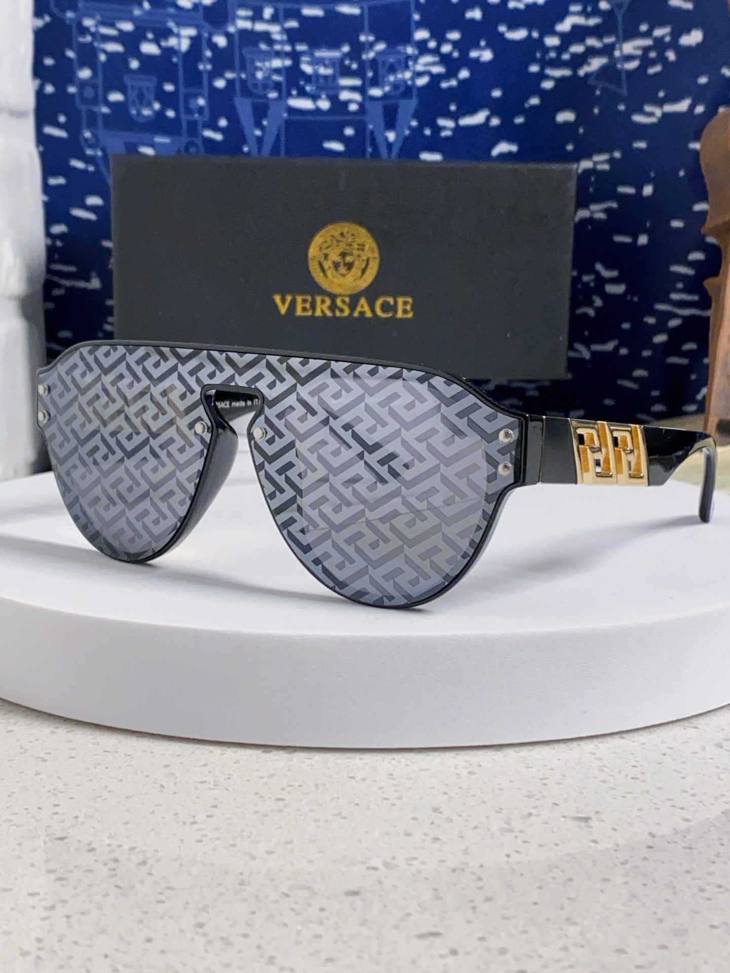 Versace Logo Sunglasses