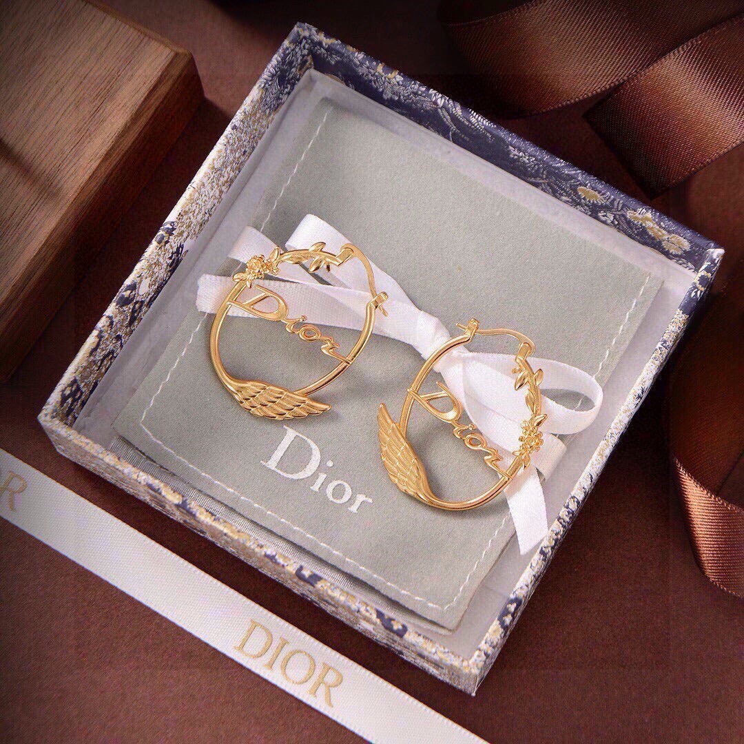 Dior Brass Earrings