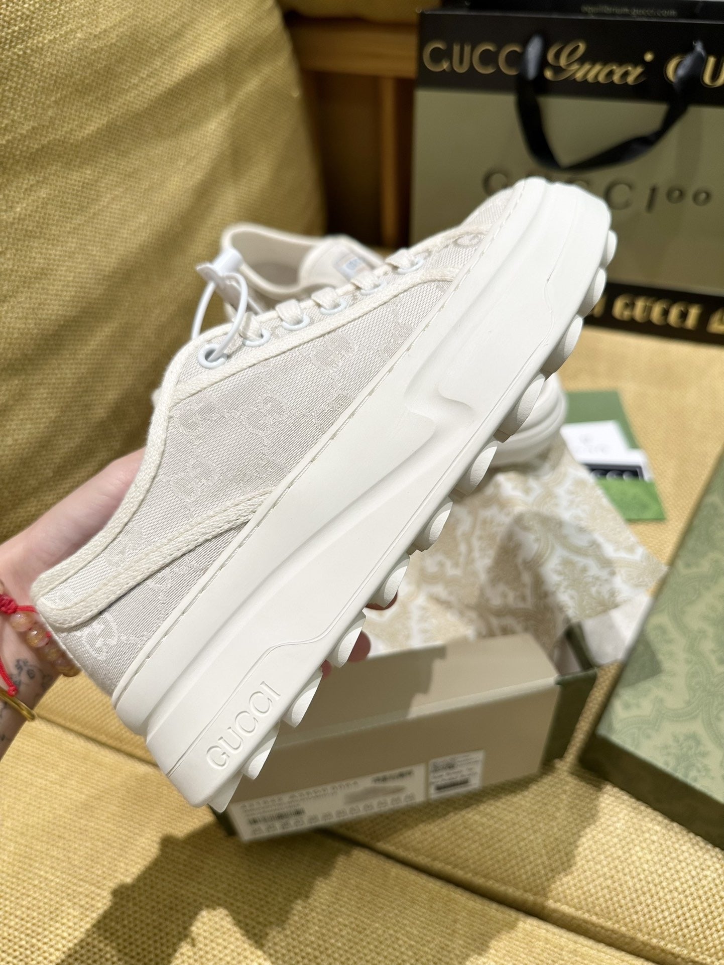 Gucci Canvas Canvas Shoes