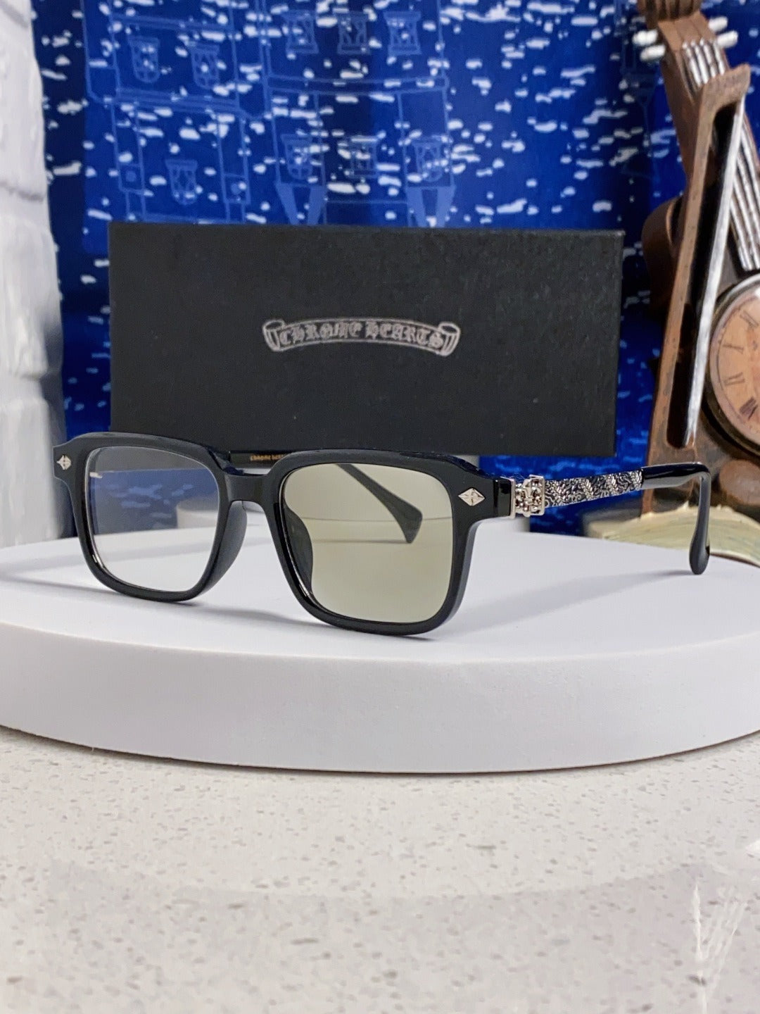 Chrome Hearts Vintage-Finish Sunglasses