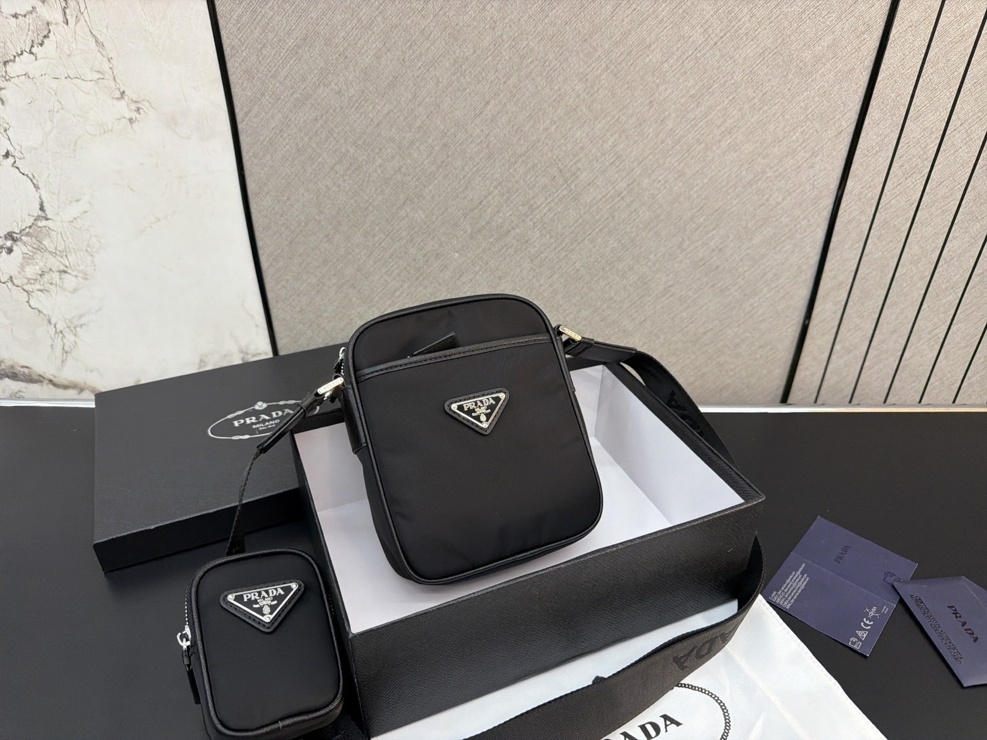 Prada Nylon Crossbody Bag