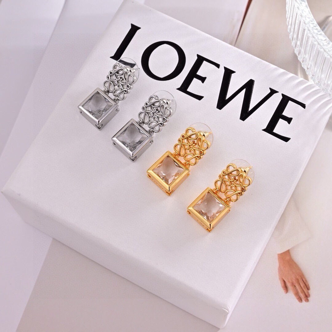 Loewe Logo Earrings