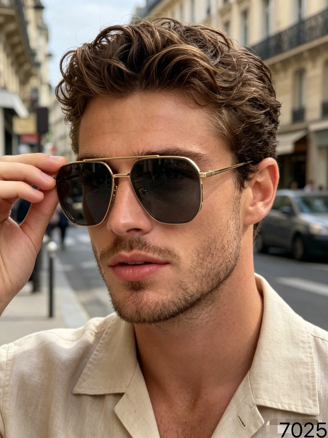 Gucci Nylon Vintage-Finish Sunglasses