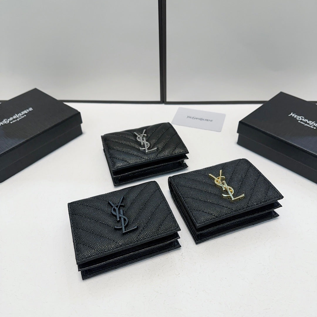 Saint Laurent Leather Wallet