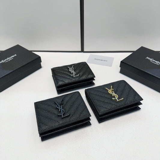 Saint Laurent Leather Wallet