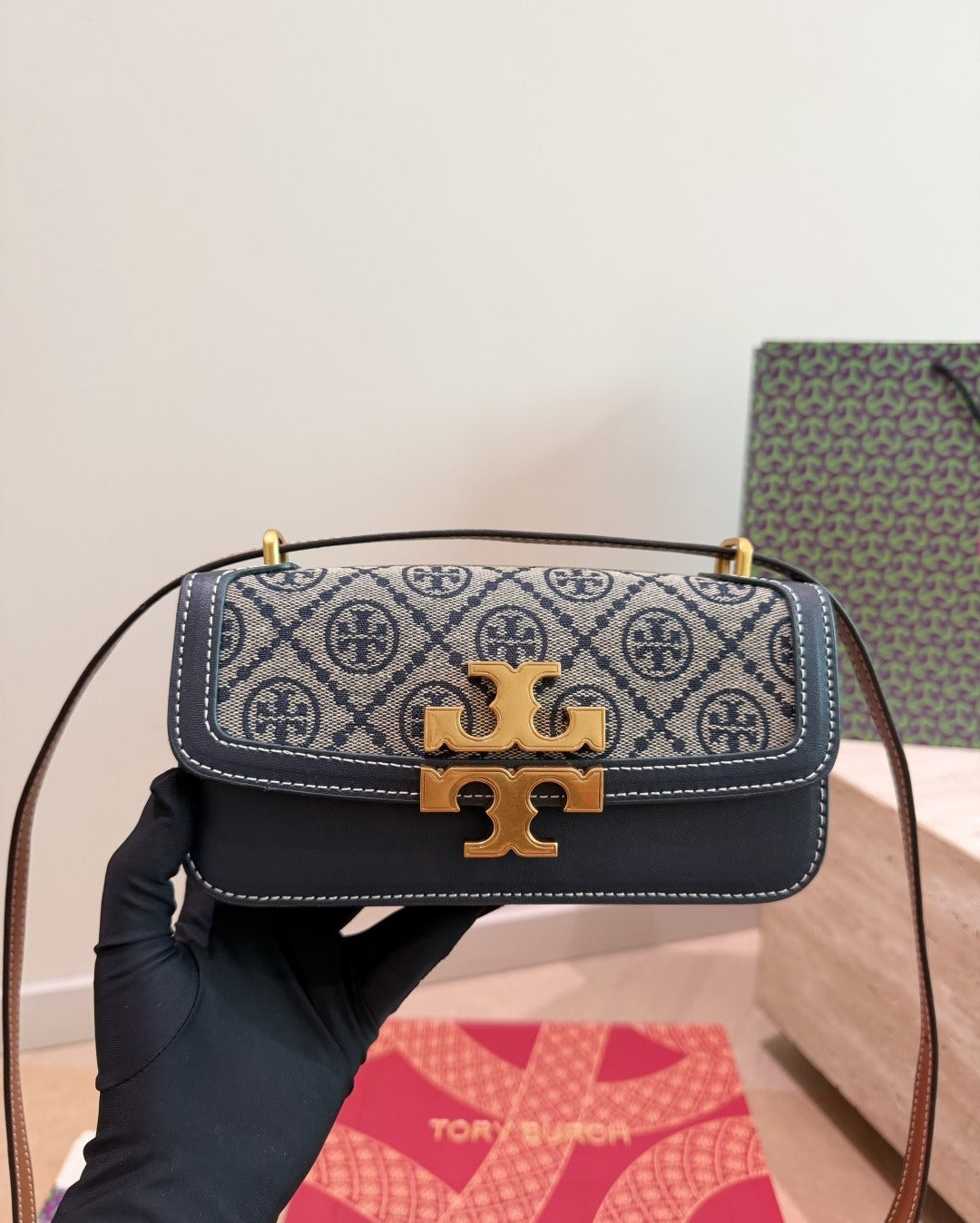 Tory Burch Logo Crossbody Bag