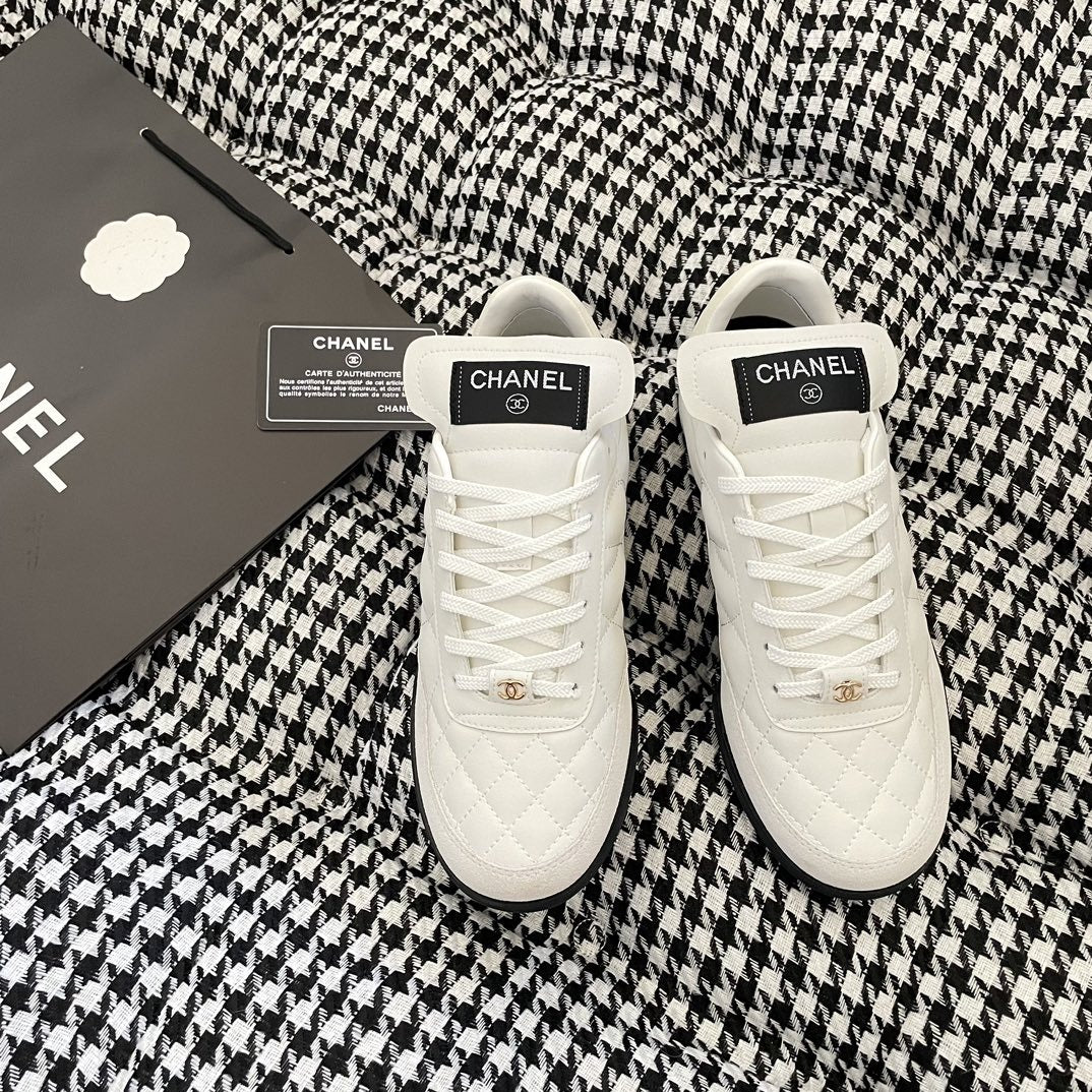 Chanel Lambskin Leather Shoes