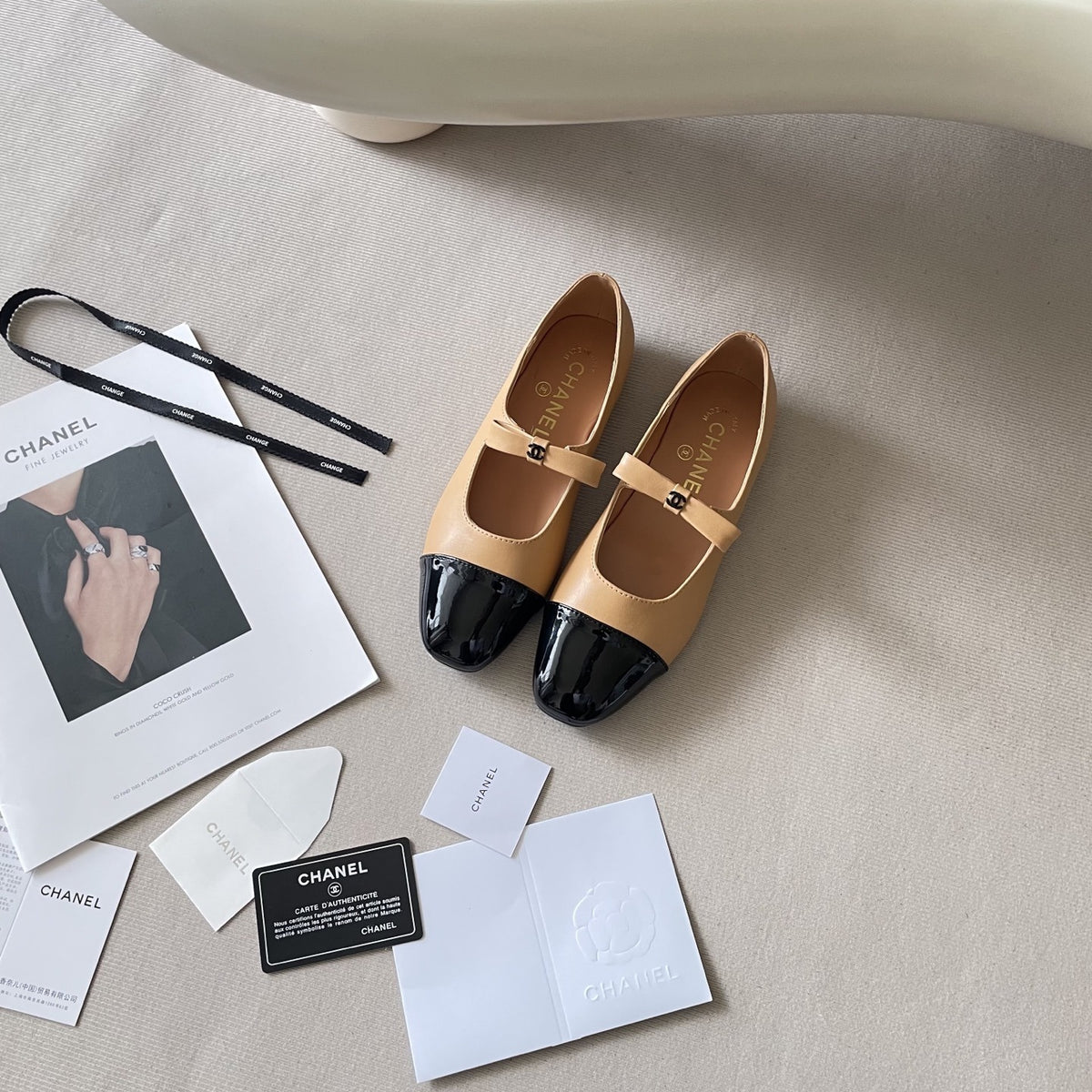 Chanel Leather Square Toe Shoes