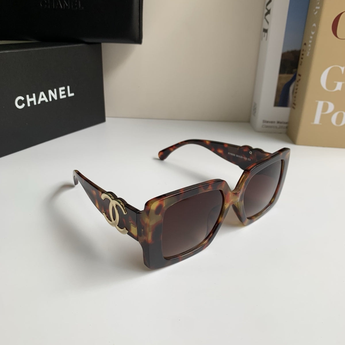 Chanel Logo Sunglasses