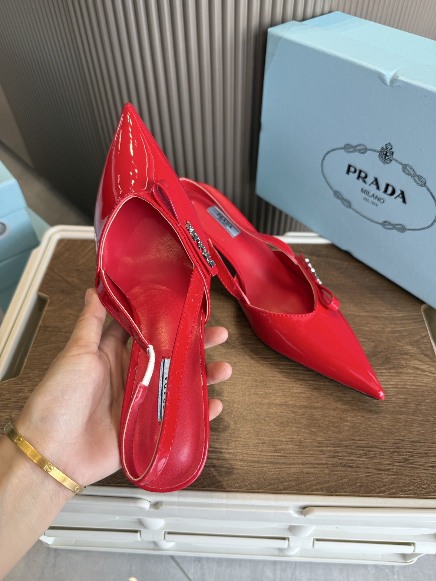 Prada Black Sandals