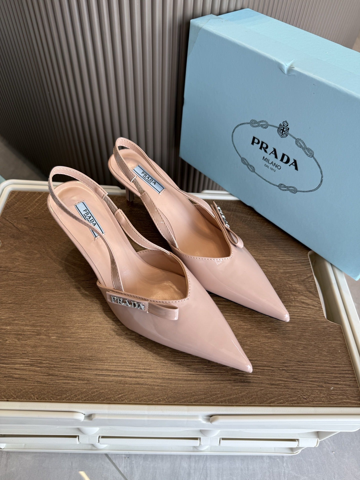 Prada Black Sandals