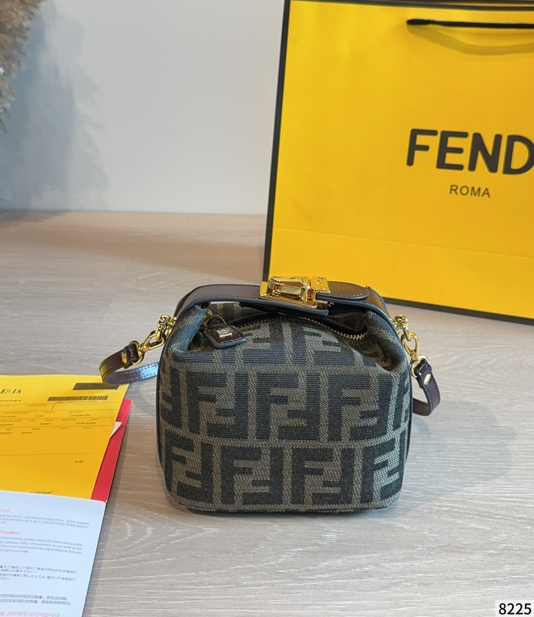 Fendi Vintage-Finish Handbag