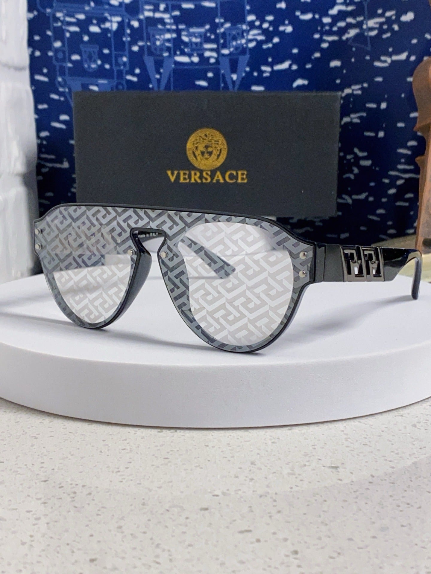 Versace Logo Sunglasses
