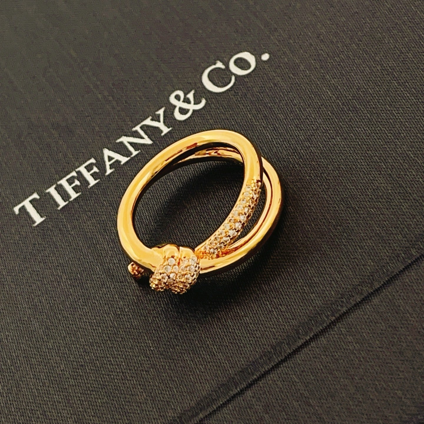 Tiffany & Co. Brass Knot Ring