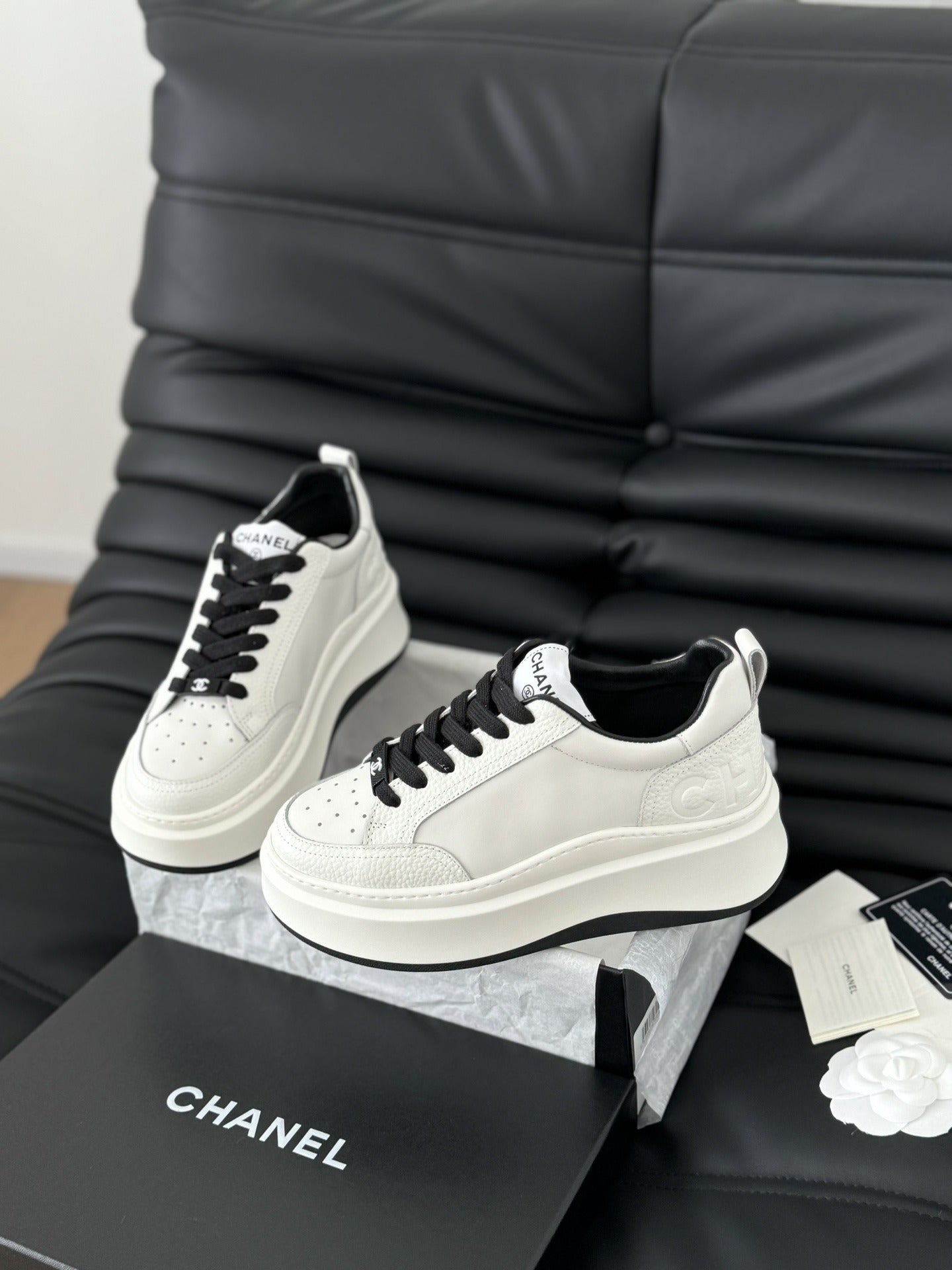 Chanel Logo Shoes