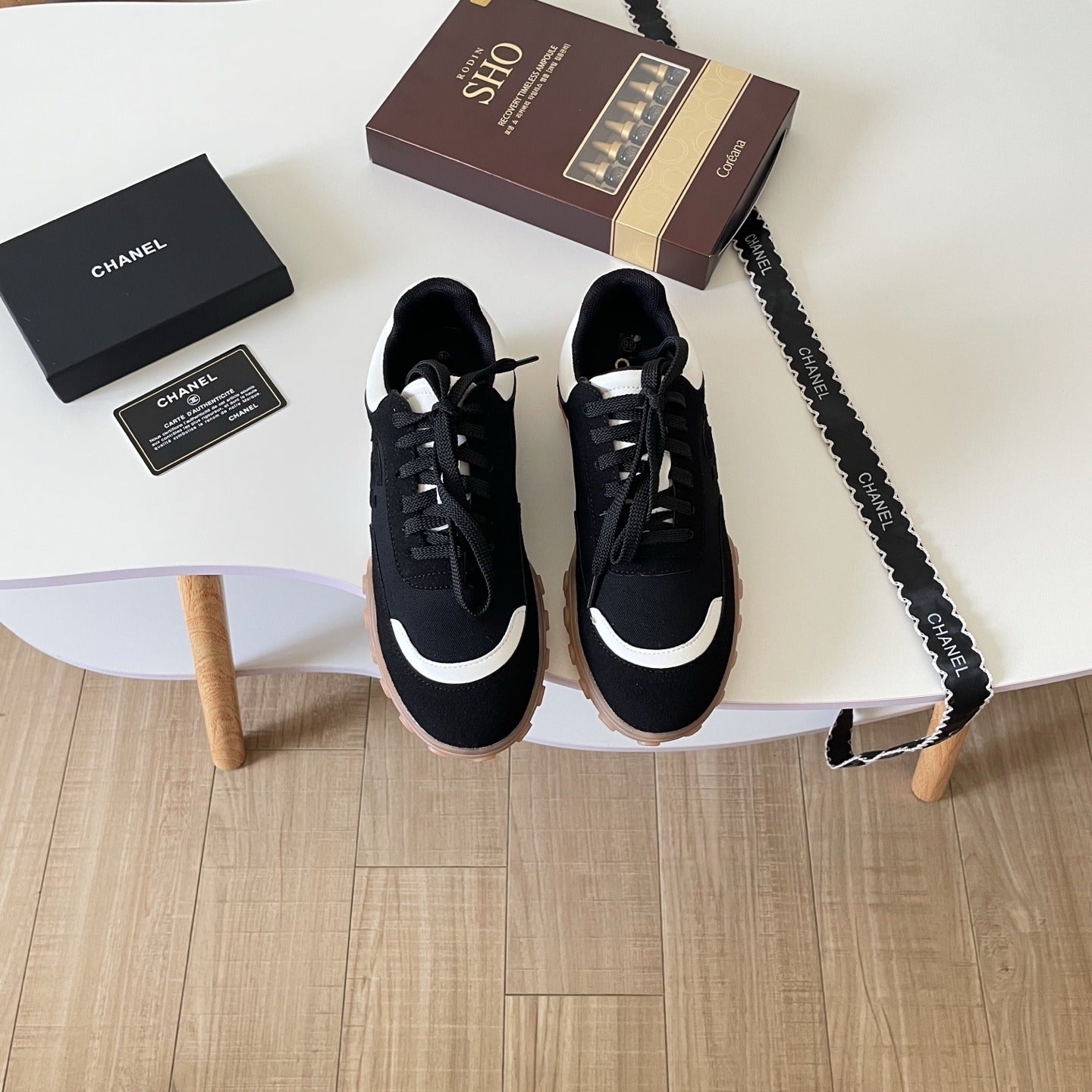 Chanel Leather Sneakers