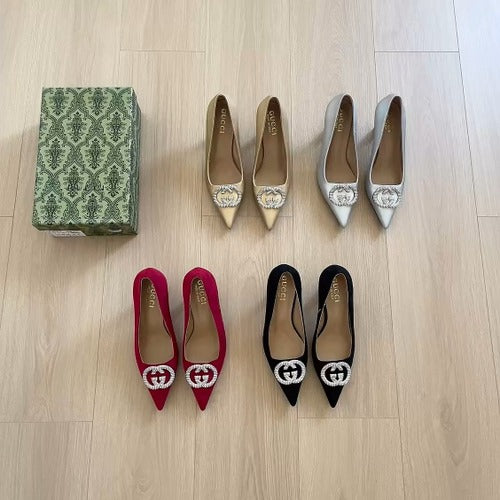 Gucci Crystal Heels