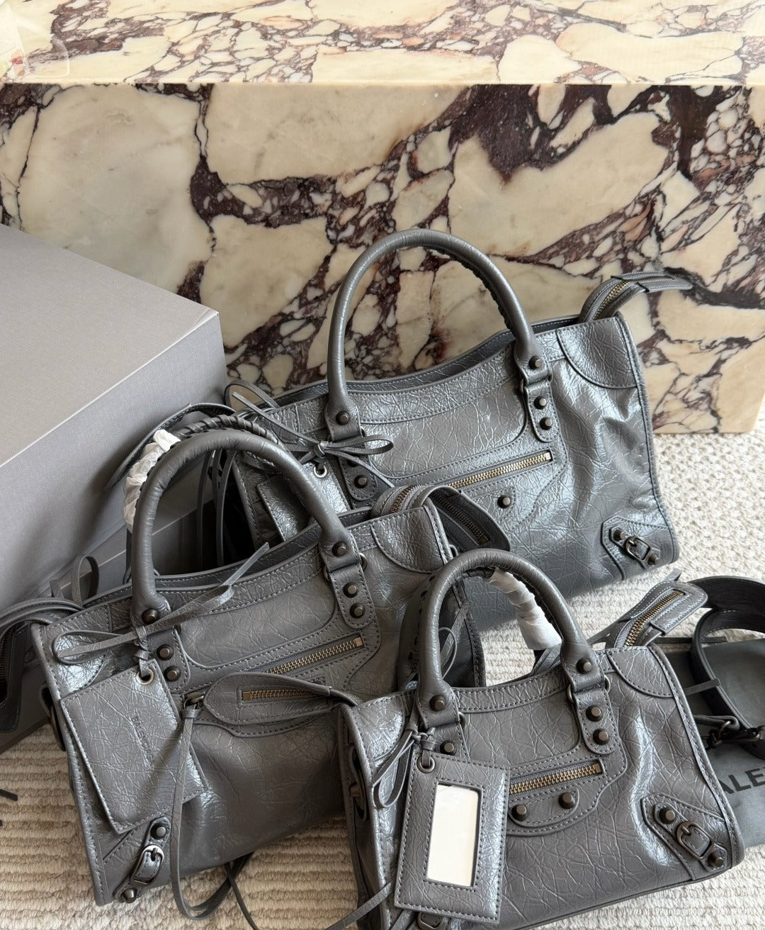Balenciaga Leather Card Holder